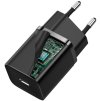 adowarka sieciowa baseus super si quick charger 1c csupj01 30w 1x usbc pd 30 qc 30 czarna c47929281c65a