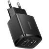 adowarka sieciowa baseus compact charger ccxj010201 105w 2x usba czarna 8c890c207f8ce