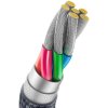 kabel usba usbc baseus crystal cajy000401 120cm 100w 6a qc 30 w oplocie premium ad264e569f796