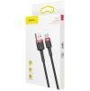 kabel usba usbc baseus cafule catklfb91 100cm 3a qc 30 czarnoczerwony w oplocie 4a7d55304ee7f