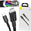 kabel usbc lightning iphone baseus cafule catlgda01 2m 20w pd quick charging czarny w oplocie 7d3b90d9b69d0