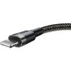 kabel usba lightning iphone baseus cafule calklfag1 50cm apple 24a czarnoszary w oplocie 25fd09f30252b