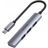 Adaptér Unitek Hub USB-C 1*USB-A 5Gbps, 3*USB-A 2.0