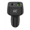 adowarka samochodowa green cell 48w 1x usbc 1x usba power delivery 30w quick charge 30 cad33 3ff75d357b4b4