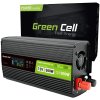 Green Cell PowerInverter LCD 12V -> 230V 500W/1000W CLEAN SINUSOIDA