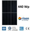 PV panelový modul čierny rám 440W RISEN RSM130-8-440M 1894x1096x30mm