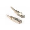 PATCHCORD CAT6 FTP 0,5M SIVÝ