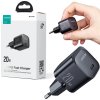 mini adowarka sieciowa joyroom jrtcf02 20w pd 30 qc 30 1x usbc czarna 5aae7d2b03bb5