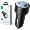 Joyroom CAR CHARGER JR-CCD01 53W 3.0A PD 3.0 QC 3.0 1x USB-A 1x USB-C