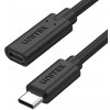 Predlžovací kábel Unitek C14086BK USB-C 10Gbps 4K PD 100W 50cm