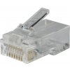 Konektor RJ45 samec priechodný UTP Cat 6 ref. 209906
