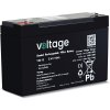 akumulator agm voltage 6v 12ah ve612 7b399bff07837
