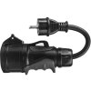 przejciowka adapter siowy green cell czerwony cee 16a 400v 5p do schuko 230v evak01 fe922eeafa490