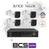zestaw monitoringu ip bcs ultra 4x kamera tubowa bcs ip 5 mpx rejestrator dysk 6tb 31a4b43bd9dd4