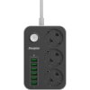 listwa zasilajca z wycznikiem energizer 3x schuko 6x usba 2500w 10a kabel 2m 71472f1989f11