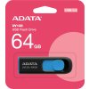 adata pendrive uv128 64gb usb 32 gen1 czarno niebieski 96283b5f62f66