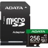 Pamäťová karta Adata microSD Speed Plus 256GB UHS1 U3 V30 A2 180/160 MB/s