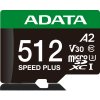 Pamäťová karta Adata microSD Speed Plus 512GB UHS1 U3 V30 A2 180/160 MB/s