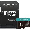 Pamäťová karta Adata microSD Premier Pro 1TB UHS1 U3 V30 100/85 MB/s + adaptér