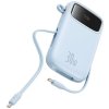 powerbank baseus qpow 2 10000mah 30w z 2 wbudowanymi kablami usbc niebieski 7b6d01b3adfc0