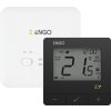 ENGO Controls E7-RFB - Programovateľný bezdrôtový regulátor teploty, čierny
