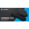 podkadka pod mysz i nadgarstek natec chipmunk 2w1 zestaw ergonomiczny czarny 7287a8e3038b1
