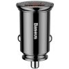 baseus circular pps inteligentna adowarka samochodowa z portami usb quick charge 40 qc 40 i usb 80a86880c1e98