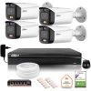 Dahua TIOC 5mpx 2K IP Surveillance Kit 4 kamery IPC-HFW3549T1-AS-PV-0280B-S5 DVR s diskom na nepretržitú prevádzku