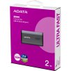 Adata Externý SSD disk SE880 2TB USB3.2A/C Gen2x2 sivý
