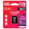 karta pamieci microsd goodram uhs1 cl10 128gb adapter 100mb 3