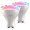 govee h600d gu10 light bulb 2pack inteligentna arwka rgbww 400 lm wifi bluetooth 7c7d5868efbdb
