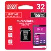 GOODRAM UHS1 CL10 32GB microSD MEMORY CARD + 100MB ADAPTÉR