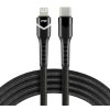 kabel usbc lightning apple iphone led rgb everactive cbb1cir 100cm pd 27w adfc0ca317c72