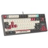 klawiatura mechaniczna a4tech bloody s87 pixels red usb blms red plus switches f423afcf65d0d