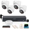 SADA 4 6mpx IP kamier Dahua IPC-HDW1639T-A-IL-0280B-S6 + DISK 1TB