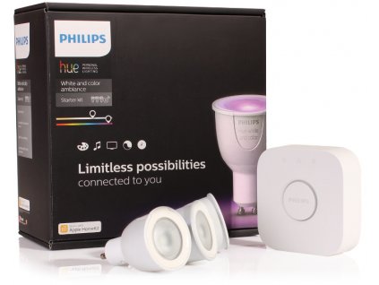 STARTOVACÍ SADA PHILIPS HUE GU10 6,5W LED