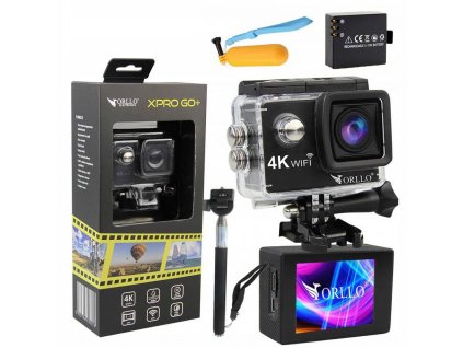 Sportovní kamera 4K Wifi ORLLO XPRO-GO+