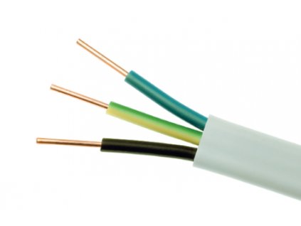 Elektrický plochý drát YDYp 450/750V 3x2,5mm2 ELEKTROKABEL 100m