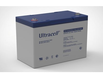 AGM ULTRACELL UCG 12V 75Ah gelová baterie