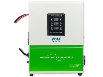 Solární měnič VOLT POLSKA GREEN BOOST PRO 4000 SINUS (110-500VDC)