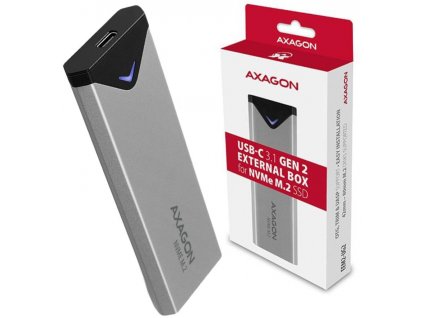 Axagon EEM2-UG2 USB-C 3.2 Gen 2 M.2 NVMe M.2 diskové pouzdro