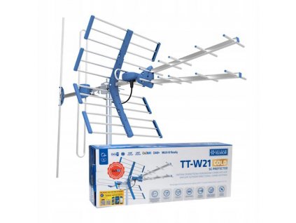 Anténa DVB-T2 Telmor TT W21 GOLD COMBO