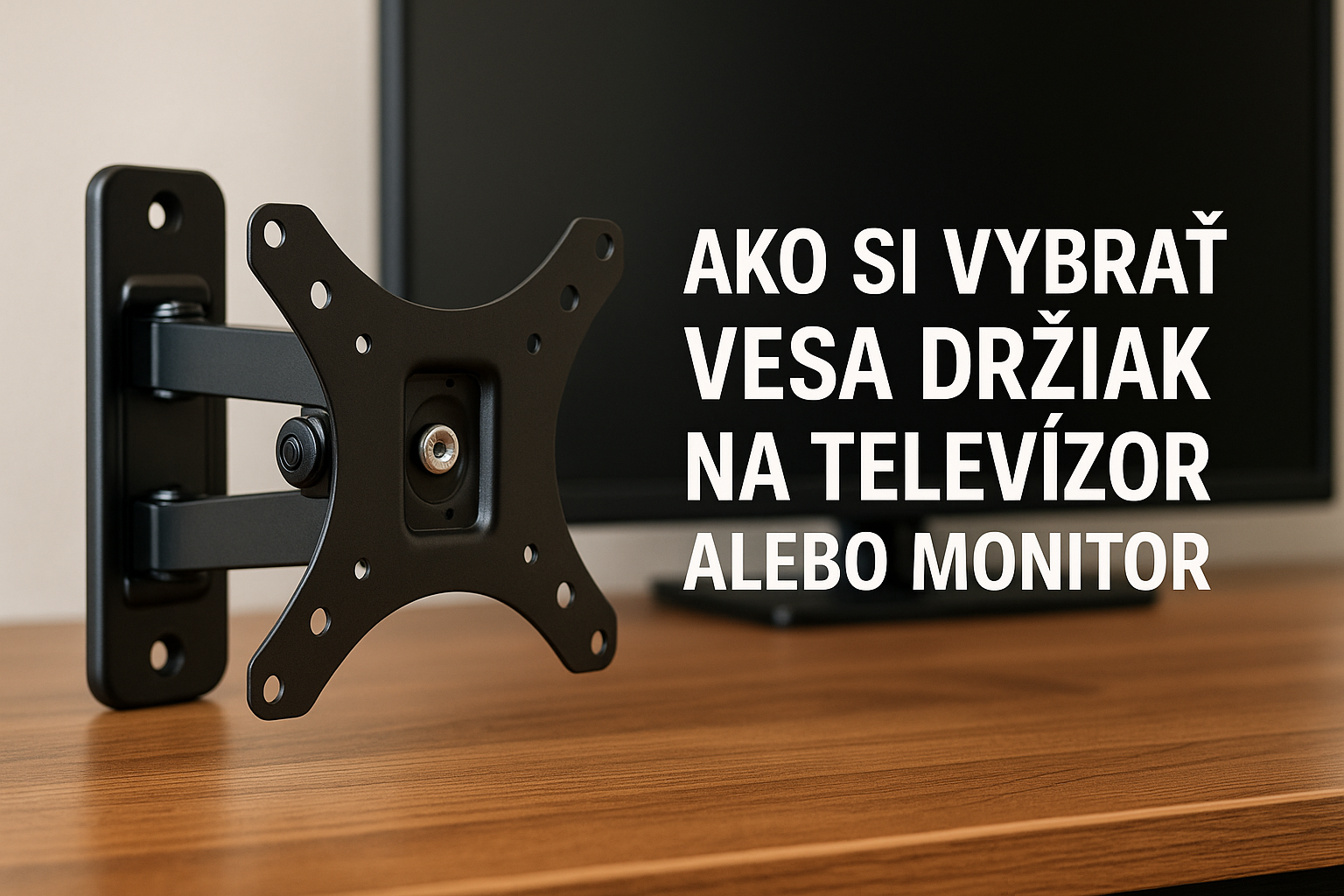 Ako si vybrať VESA držiak na televízor alebo monitor