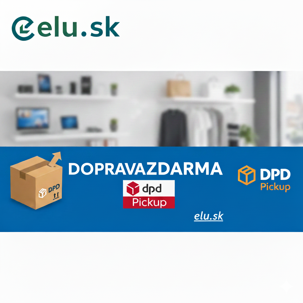 Využite dopravu ZDARMA cez DPD Pickup