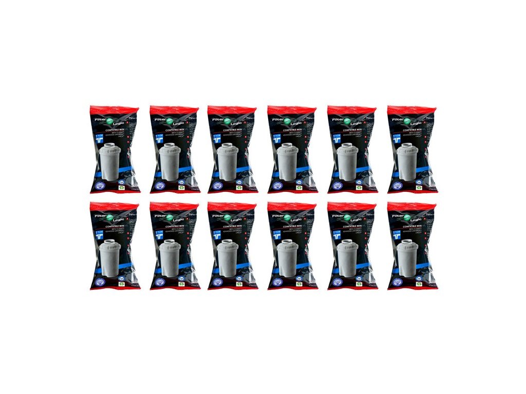 FilterLogic FL601T filtr do konvice (kompatibilní s Brita Classic) 12 ks