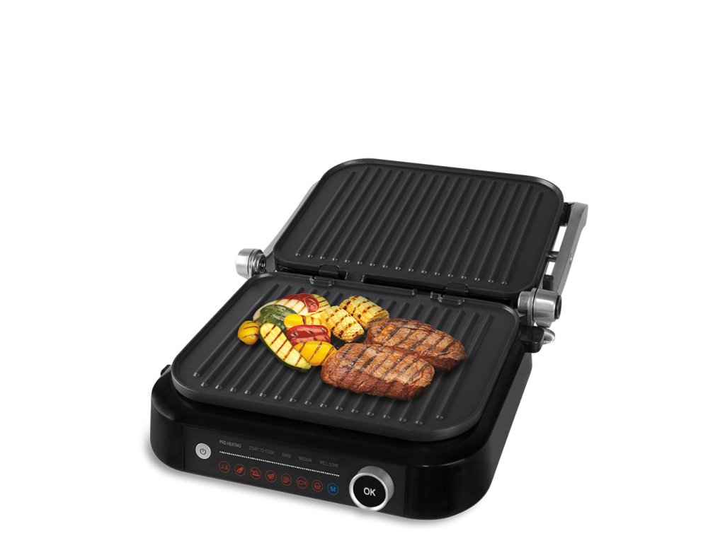 ORAVA Grillchef-2 Digitálny elektrický kontaktný gril, 2100 W - ELU.sk