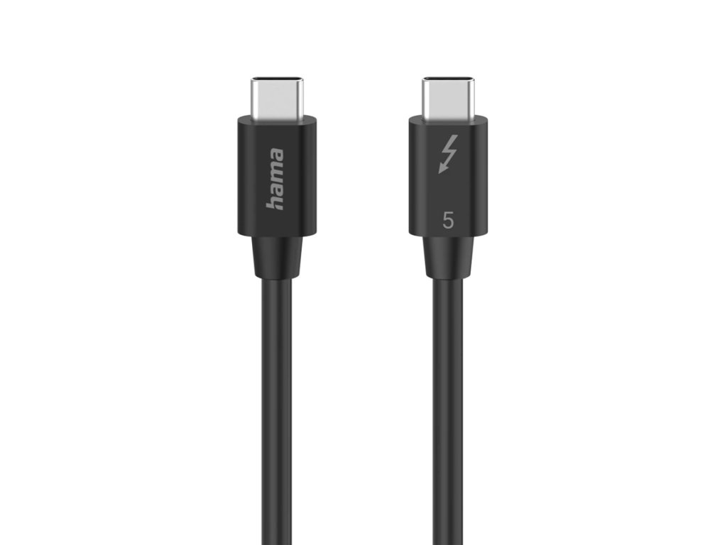 QNAP QNAP CAB-TBT5-1M Thunderbolt 5 Passive Cable 80Gbps 1m USB Type-C