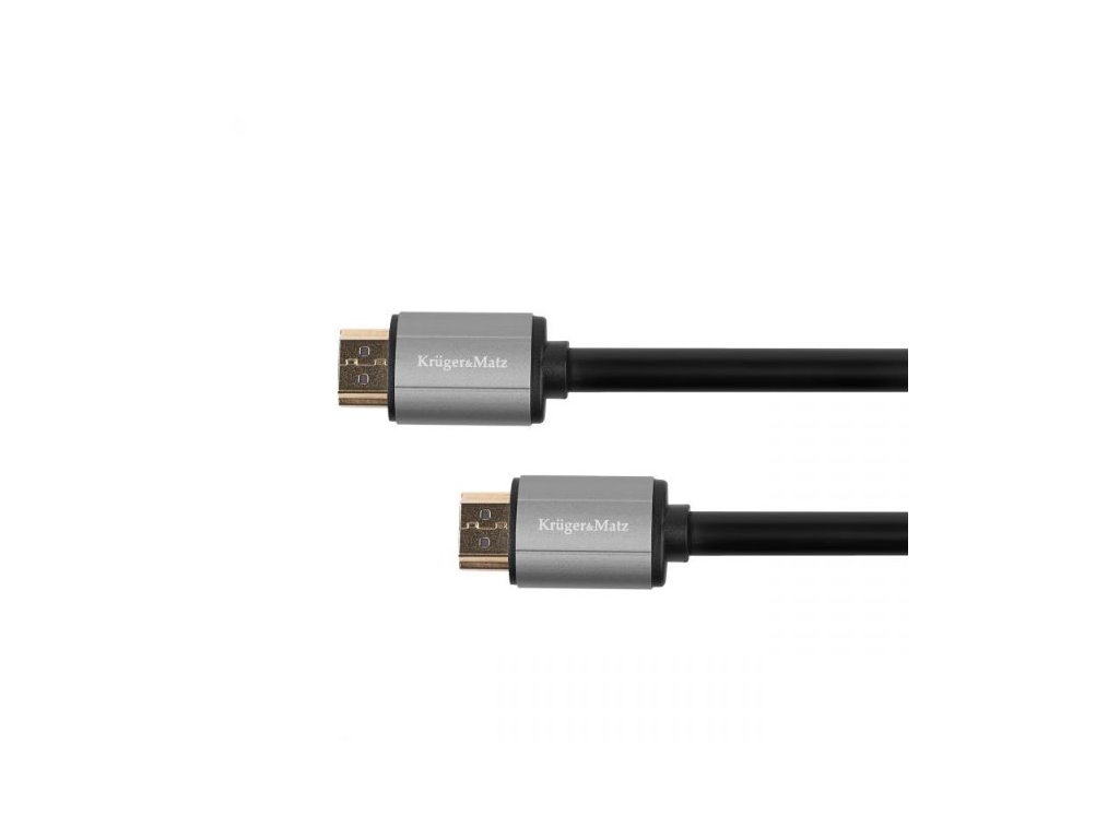 Kábel HDMI Kruger&Matz KM1206 2.0 4K, 15m, GOLD, blister