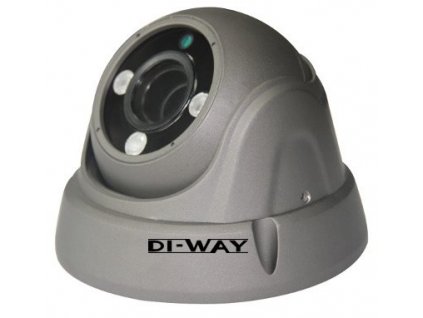 DI-WAY AHD anti-vandal vonkajší dome IR kamera 960P, 2,8-12mm, 30m