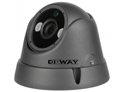 DI-WAY AHD anti-vandal vonkajší dome IR kamera 720P, 3,6 mm, 25m